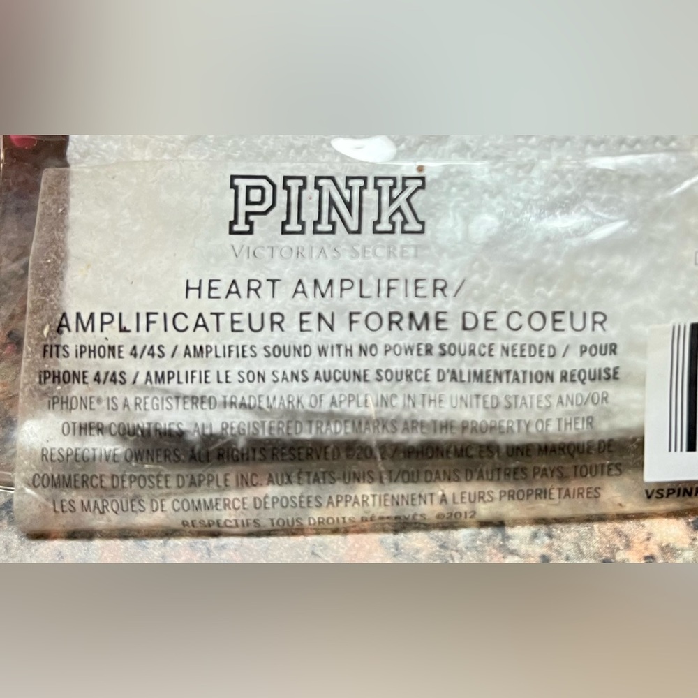PINK Victoria Secret Heart Amplifier - Picture 5 of 5